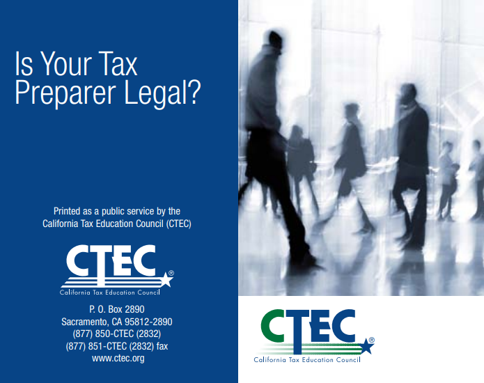 is your tax preparer legal